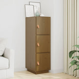 Highboard Honey Brown 34x40x108.5 cm Solid Wood Pine 820170