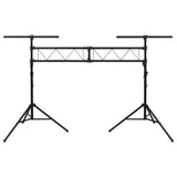 Light Stand Black 338x115x cm Steel 70179