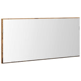Mirror Old wood 80 x 37 cm Glass and Engineered Wood 863306