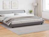 Area Rugs Square LUGO Cream and Grey 240 x 240 cm Polyester 42022722