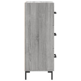 Sideboard Grey Sonoma 34.5x34x90 cm Engineered Wood 828610