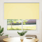 ZNTS Roller Blind Blackout Yellow 150x175 cm Fabric Width 146.6 cm Polyester 4012074