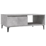 Coffee Table Concrete Grey 90x60x35 cm Engineered Wood 806008