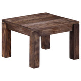 ZNTS Coffee Table 50x50x35 cm Solid Mango Wood 247468