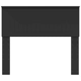 Headboard Black Oak Engineered wood 888452