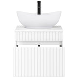Bathroom Furniture Set White Engineered Wood 3404310