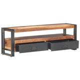 TV Cabinet 120x30x40 cm Solid Wood 321554
