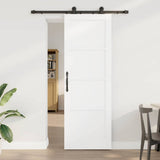 Sliding Door ORKDAL White 73.5 x 211 cm Solid Pine Wood 3333441