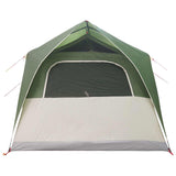 Tunnel Tent with Roof Green 10-Person Polyester and Steel 42028661