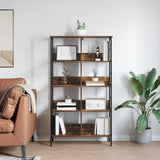 Bookshelf Smoked Oak 82 x 32 x 144.5 cm Engineered Wood 883984