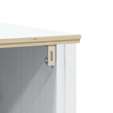 2 Piece Bathroom Furniture Set "BERG" White Solid Wood Pine 3206492