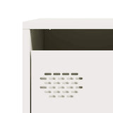 Sideboard White 101.5x39x73.5 cm Cold-rolled Steel 851267