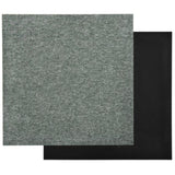 Carpet Floor Tiles 20 pcs 5 m 50x50 cm Green 147313