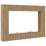 TV Cabinet Set 8 pcs Artisan oak Medium 100 x 30 x 30 cm 3393344