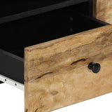 Coffee Table 80x54x40 cm Solid Wood Mango 356904