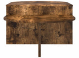 Coffee Table Smoked Oak 100 x 50 x 40 cm Engineered Wood 8001051