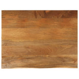 Table Top Live Edge 110x80x3.8 cm Solid Wood Mango 370605