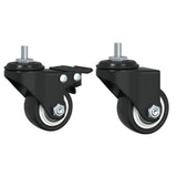 Coffee Table with Wheels Brown Oak 91x55x34 cm Engineered Wood 842300