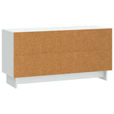 TV Cabinet White 99 x 34.5 x 50 cm Engineered Wood 894025