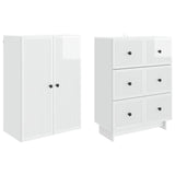 Cabinet Set 2 pcs 66 x 34.5 x 90 cm Engineered Wood 3416380