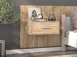 Wall-mounted Bedside Cabinets 2 pcs Sonoma Oak 810978