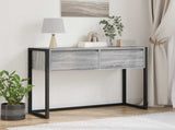 End Table Grey Sonoma 100 x 36 x 75 cm Engineered Wood 886699