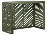 Air Conditioner Cover Olive Green 110 x 50 x 105 cm Steel 8014118