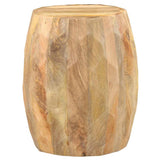 285910 Drum Stool Solid Mango Wood