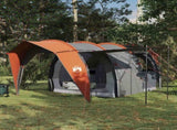 Tunnel Tent Grey and Orange 382 x 262 x 214 cm 42017456