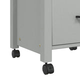 Kitchen Trolley MONZA 48x40x88.5 cm Solid Wood Pine 376083