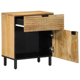 Bedside Cabinet Brown 50x33x60 cm Solid Wood Mango 4017728