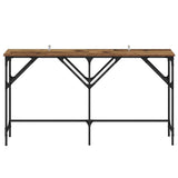 Console Table Old Wood 140 x 29 x 75 cm Engineered Wood 883528