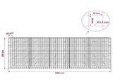 Gabion with 3.5 mm Wire and 10x10 cm Mesh 500x20x200 cm 3463156