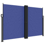Retractable Side Awning Blue 160x1000 cm 4004731