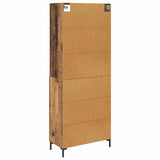 Highboard Old Wood 69.5 x 34 x 180 cm Engineered Wood 3415639