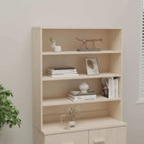 Top for Highboard HAMAR Honey Brown 90x30x100cm Solid Wood Pine 340432