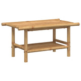 ZNTS Coffee Table 70x40x35 cm Bamboo 366472