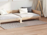 Area Rugs Rectangular SIROLO Sand 200 x 80 cm Polyester 42022753