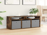 Lowboard with Drawer Smoked Oak 102 x 32 x 48.5 cm 8000592
