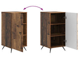 Sideboard Old Wood 33 x 34.5 x 90 cm Engineered Wood 895523