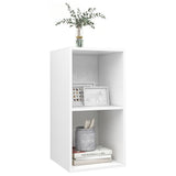 Wall-mounted TV Cabinet White 37x37x72 cm Engineered Wood 805471