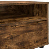 TV Cabinet Smoked Oak 100 x 48 x 43 cm Engineered Wood 888932