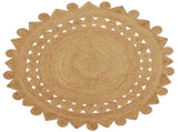 Area Rugs Natural 210 cm Jute 42010819
