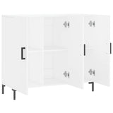 Sideboard White 90x34x80 cm Engineered Wood 828108