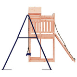 Outdoor Playset Wood Brown, Blue Solid Douglas wood, Polypropylene 3156878