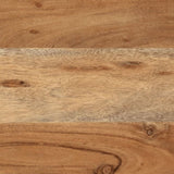 Storage Box 60x30x30 cm Solid Wood Acacia and Iron 372752