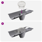 Gutter Leaf Guard 2 pcs Silver 200 mm Stainless Steel 42019392