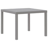 Garden Dining Set 3 pcs Light Grey Polypropylene 3378688