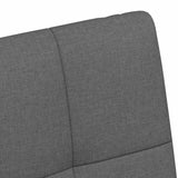 Dining Chairs with Wheels 2 pcs Dark grey 58 x 65 x 94 cm 42017830