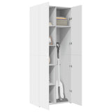 Highboard White 70x42.5x185 cm Engineered Wood 3281427